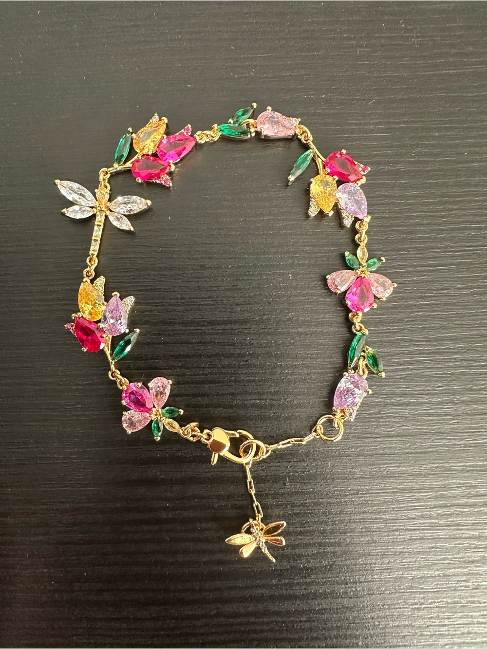 New Multicolor Crystals Bracelet